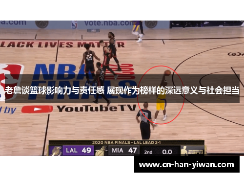 老詹谈篮球影响力与责任感 展现作为榜样的深远意义与社会担当